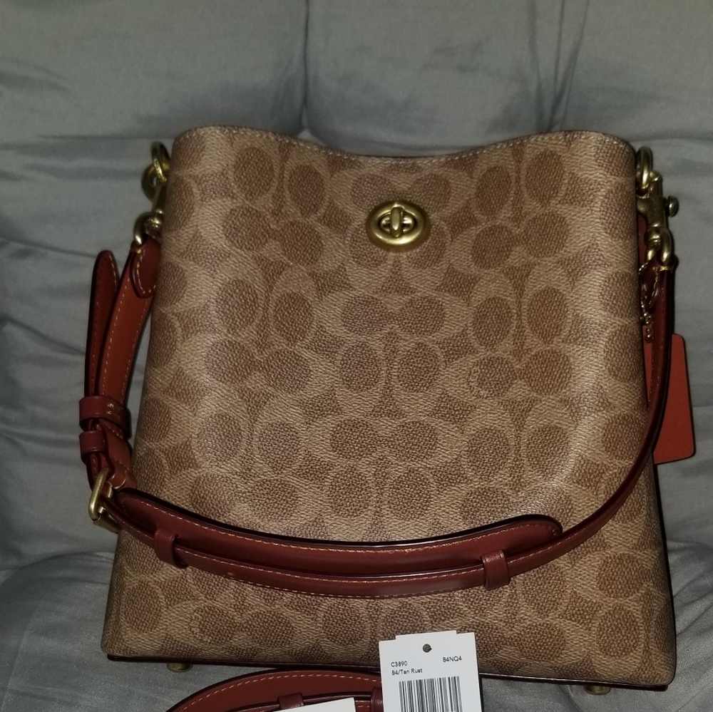 Coach Willow Signature bucket bag